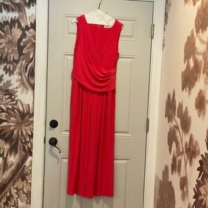 Eliza J Vibrant Red Maxi Dress